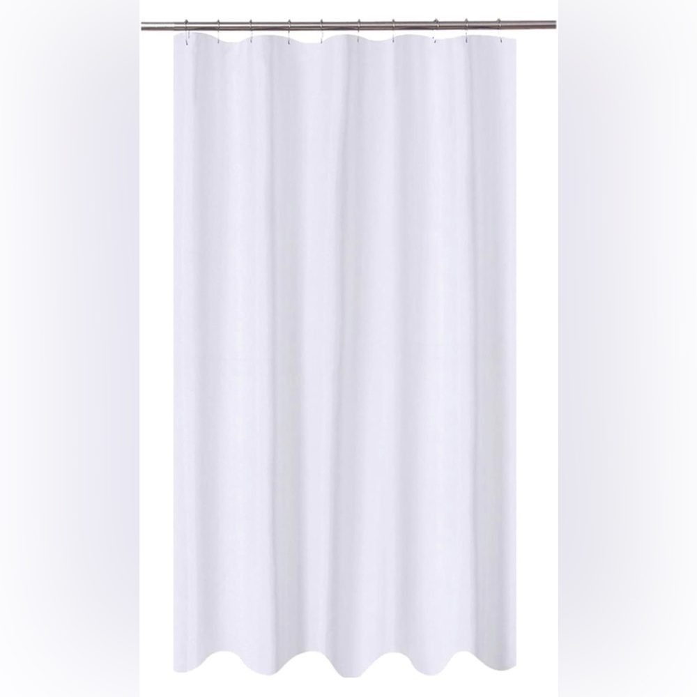 N & Y HOME Extra Long Stall Shower Curtain
